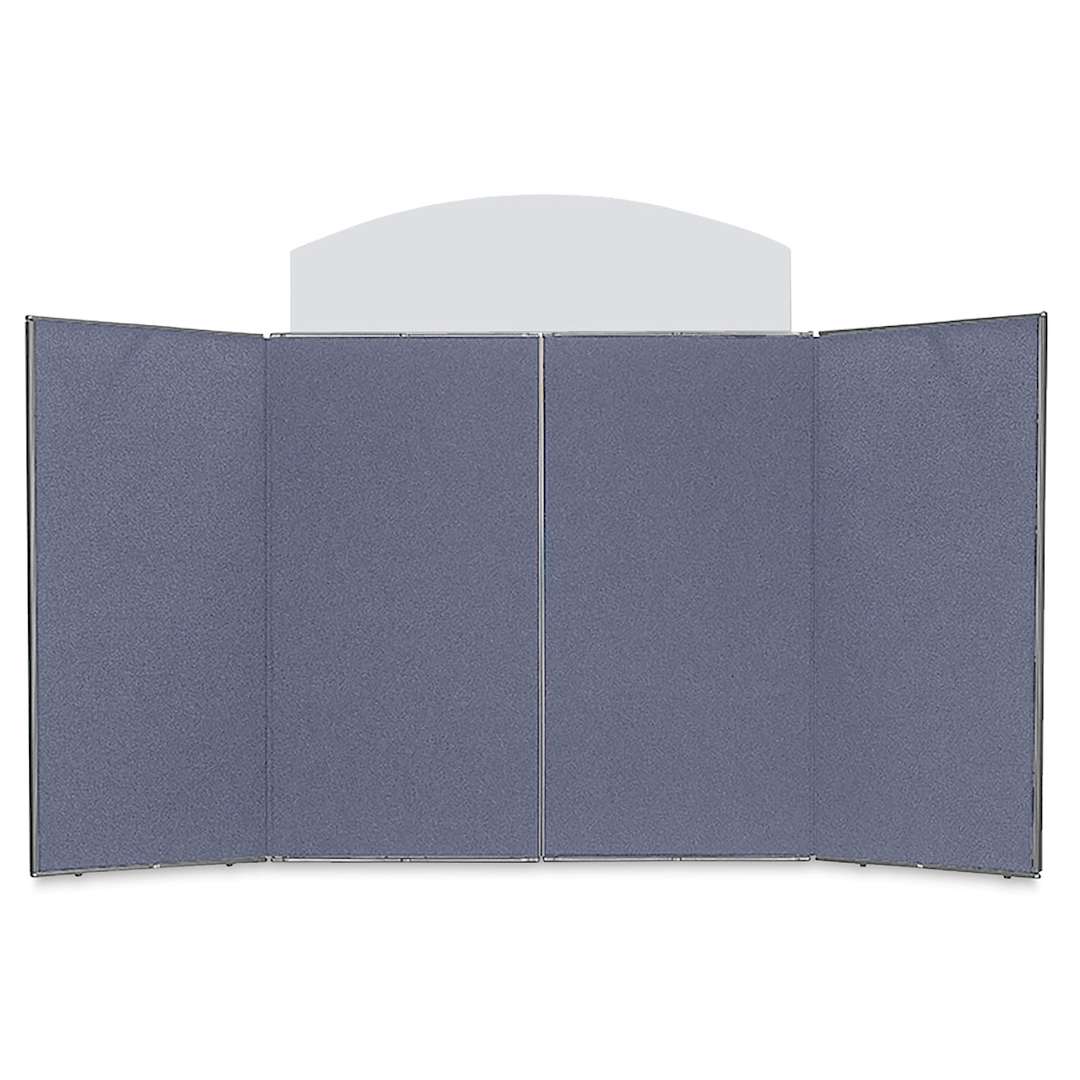 Open in modal - Expostar ShowStyle Briefcase Tabletop Display - Silver