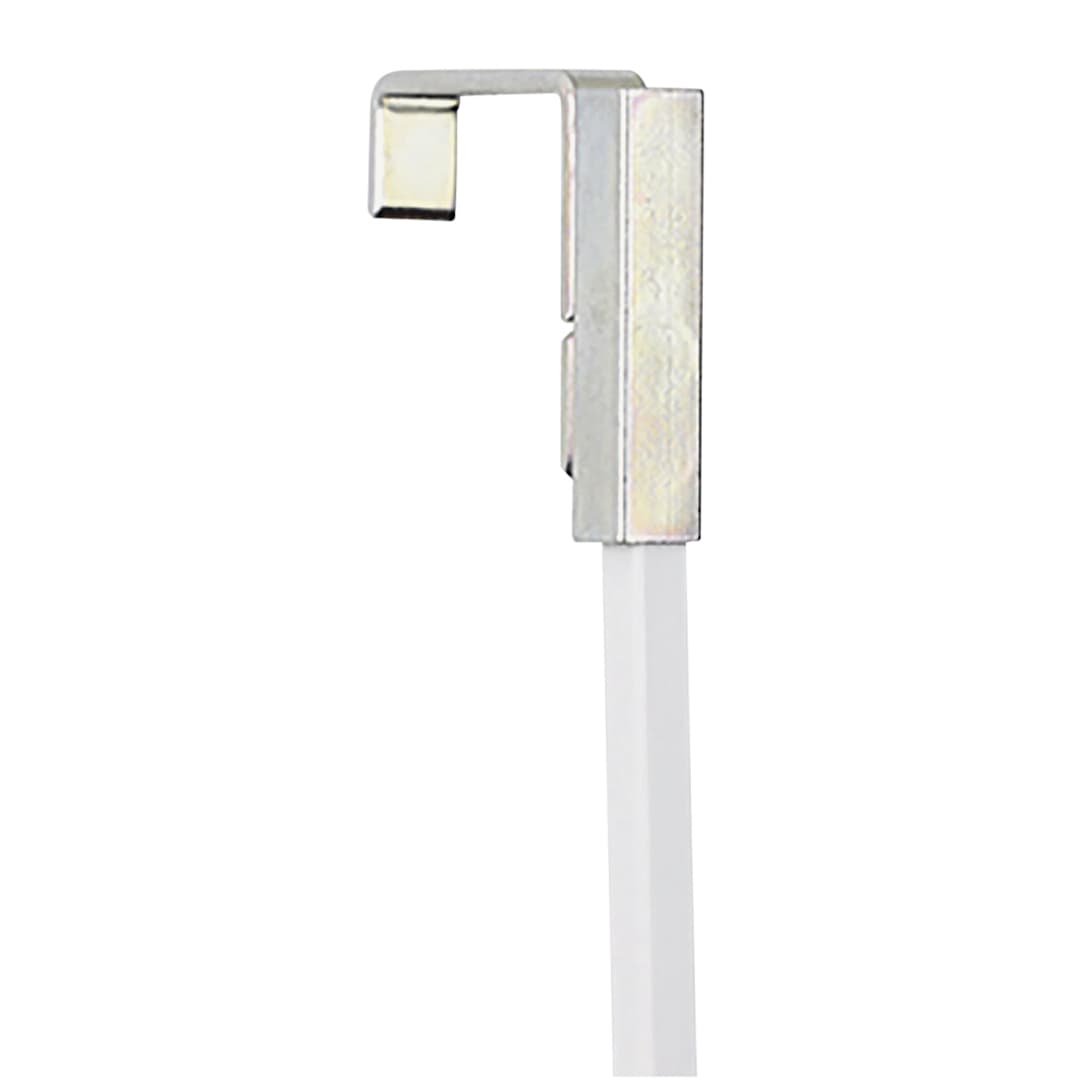 Open in modal - Walker System Rod Sleeve - Silver, Hook Over, 1-1/4"