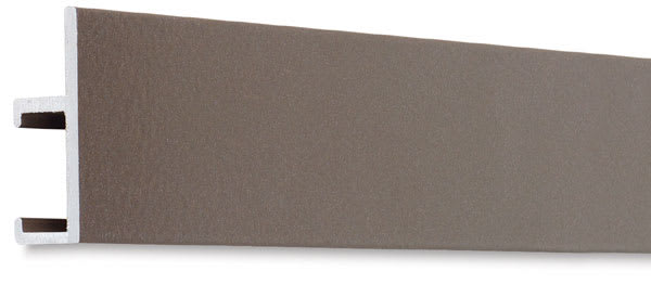 Open in modal - Walker System Molding - Angled closeup view of Bronzed molding
