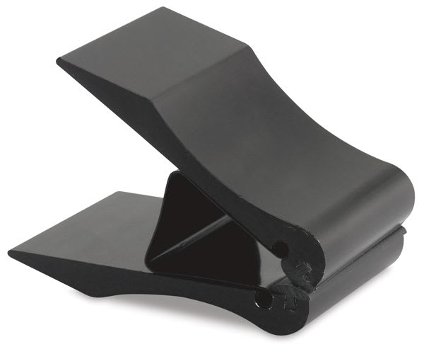 Open in modal - Testrite Visual Clamps - Angled view of Black Clamp