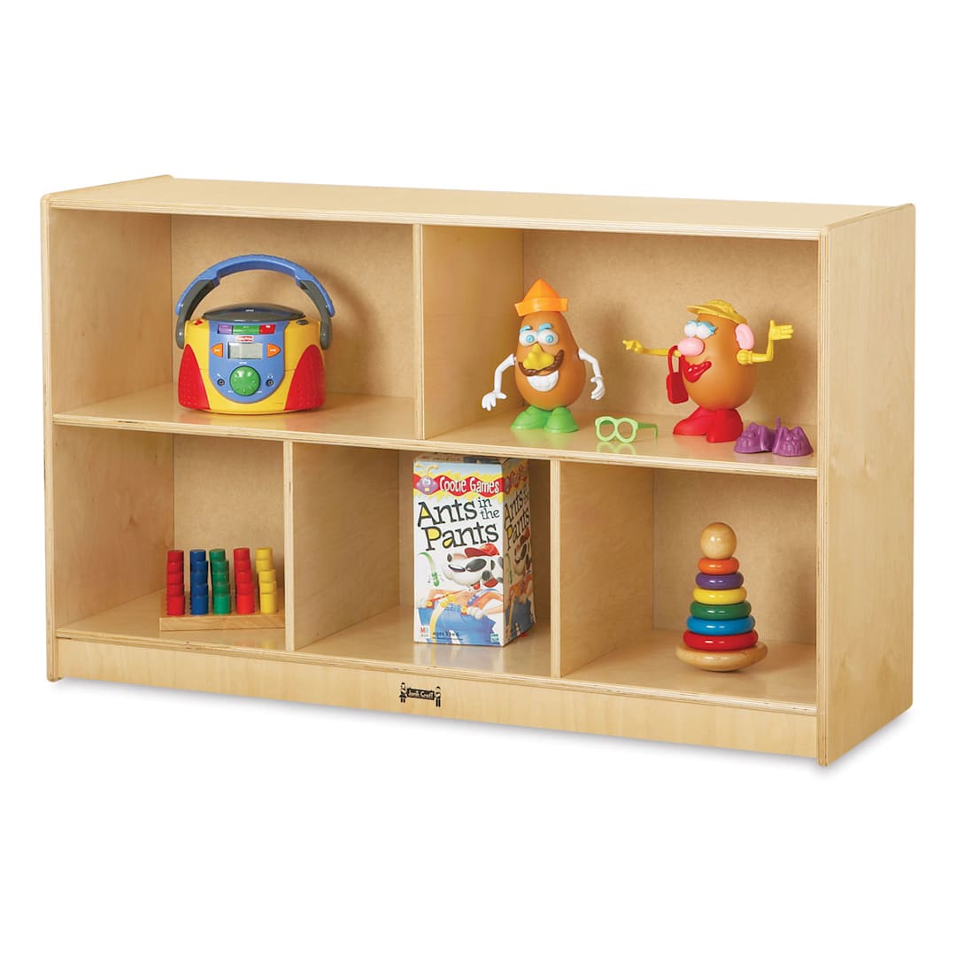Open in modal - Jonti-Craft Mobile Storage Cabinet - Low Single (toys not included)
