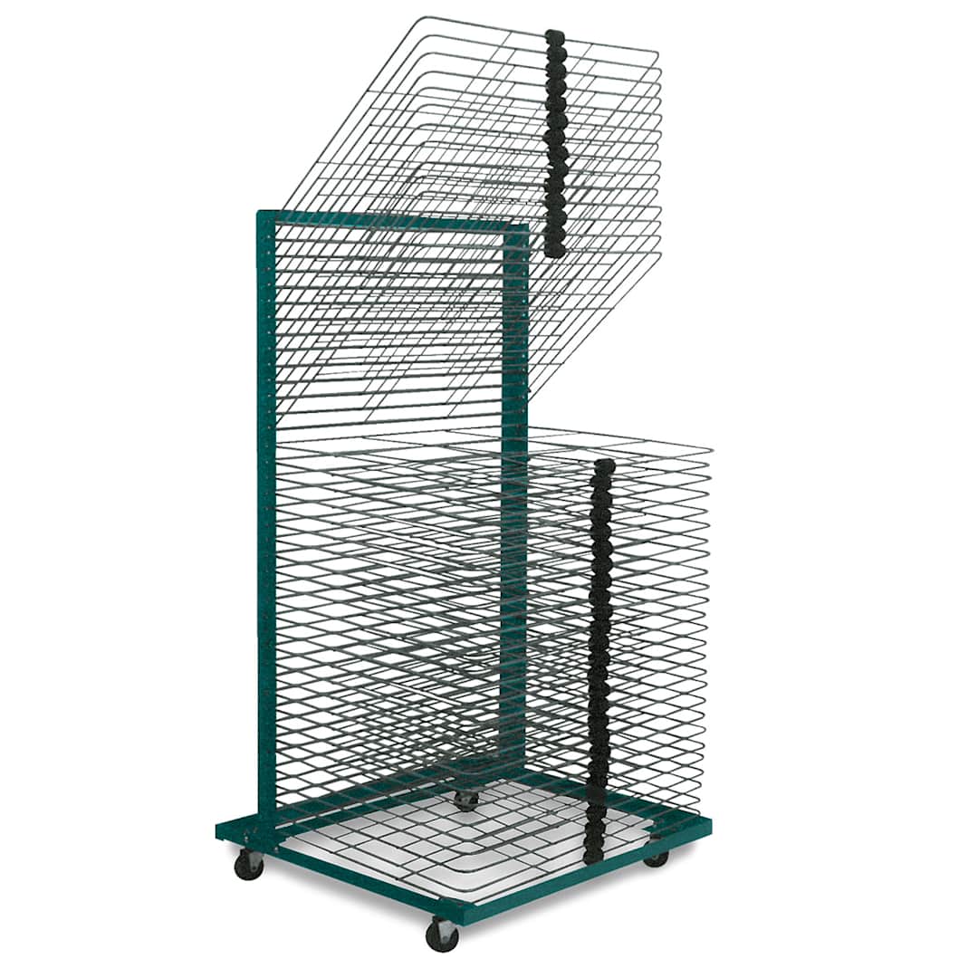 Open in modal - AWT Portable Drying Rack - 18" x 24", 50 Shelves