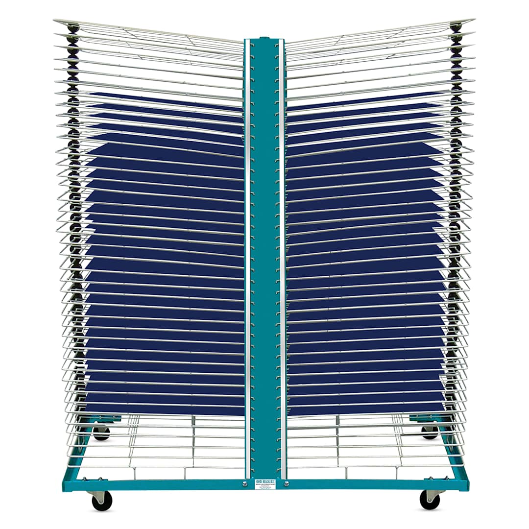 Open in modal - AWT Portable Drying Rack - 18" x 24", 80 Shelves