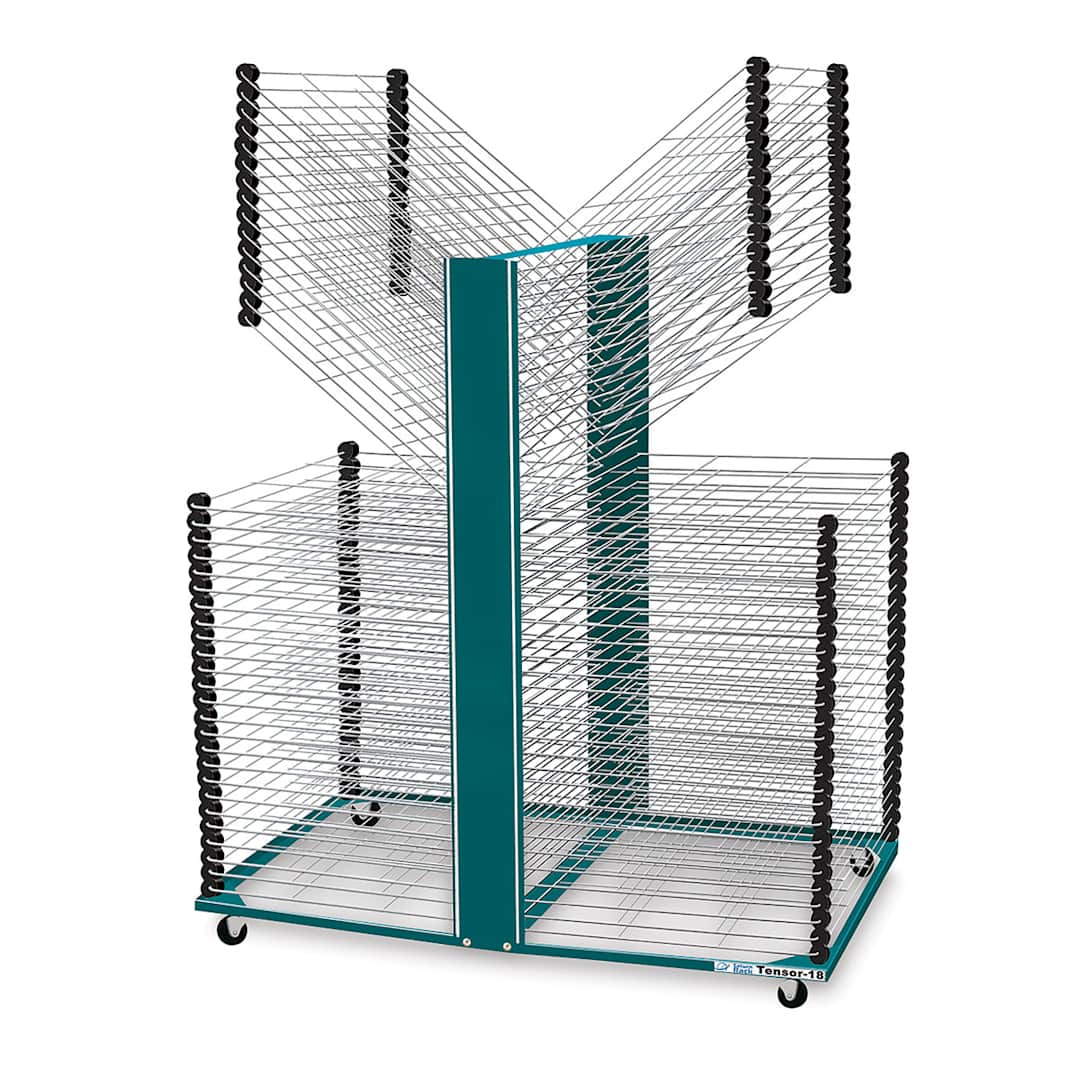 Open in modal - AWT Saturn Tensor-18 Drying Rack - 80 Shelf Rack, 18" x 24"