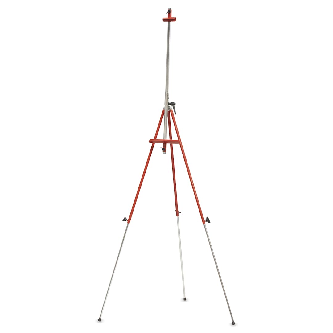 Open in modal - Richeson Italian Steel Tripod Easel - Red
