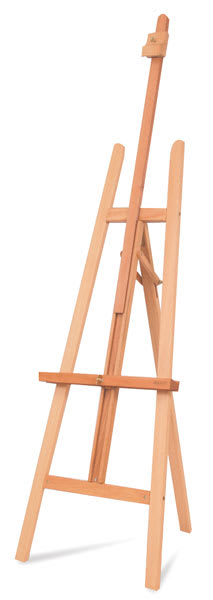 Open in modal - Lyre Studio Easel - Angled view of Easel 