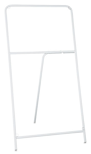 Open in modal - Fredrix Mini Mural Easel - Empty Easel shown at angle