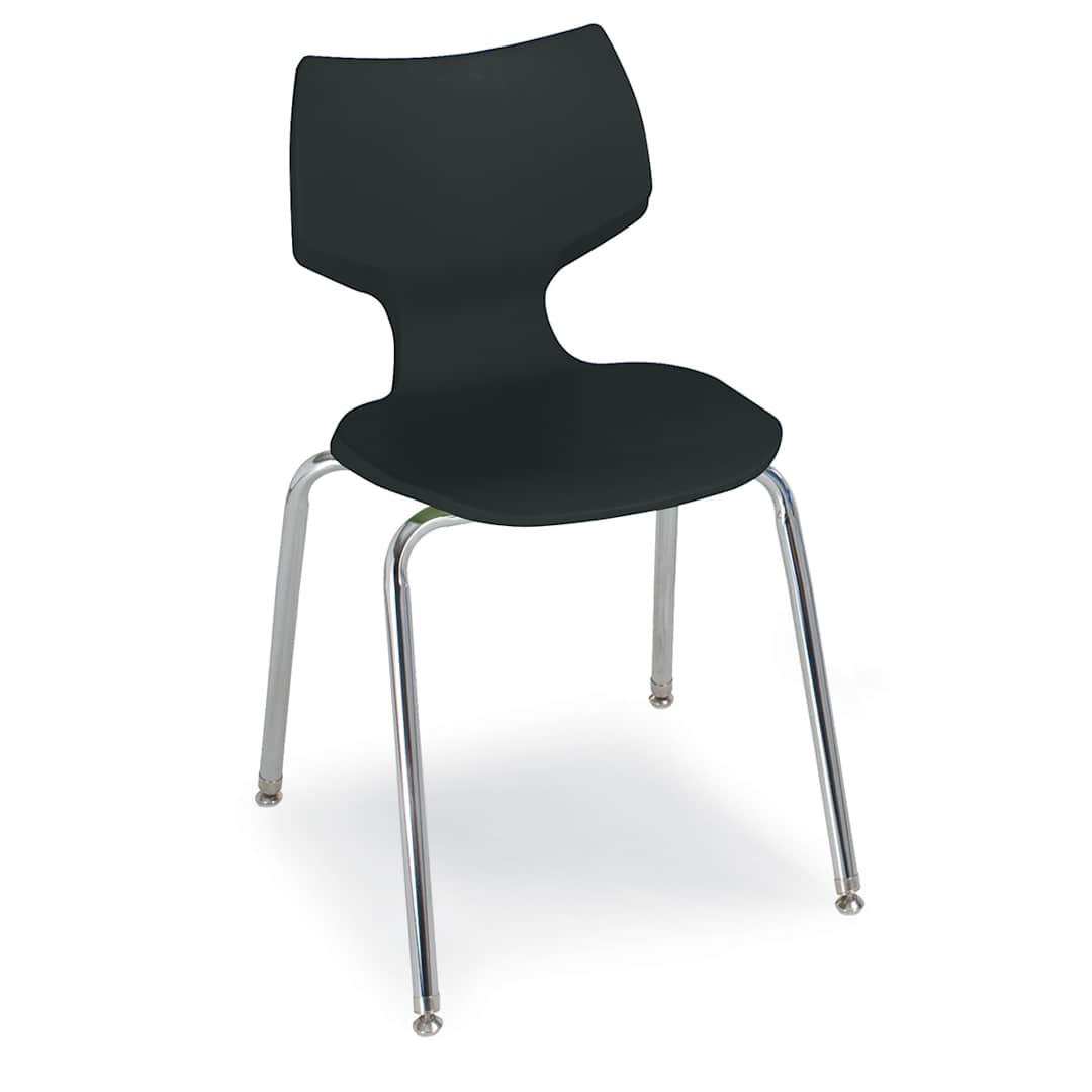 Open in modal - Smith System Flavors Stack Chair - 24", Black