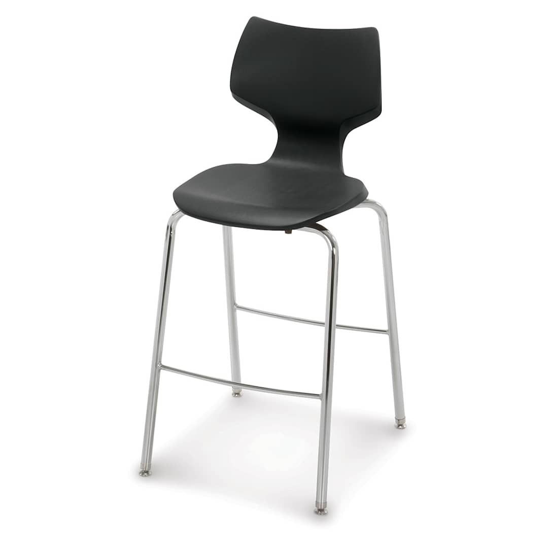 Open in modal - Smith System Flavors Stack Chair - 28", Black