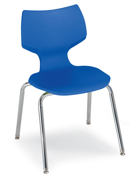 Open in modal - Smith System Flavors Chairs - left angle view in blue