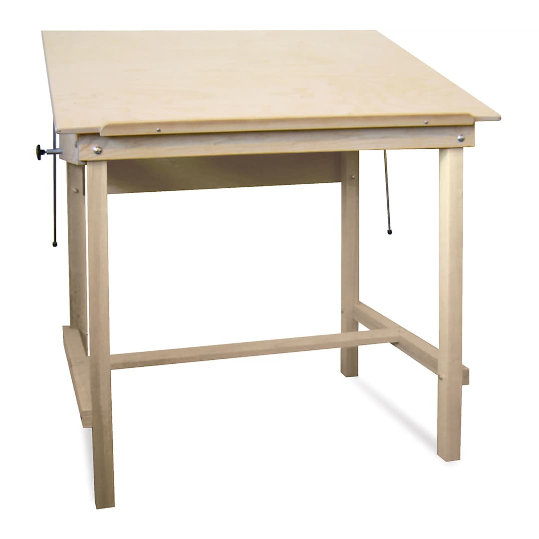 Open in modal - Fox Haase Four-Post Tilt-Top Table - 36" x 48"