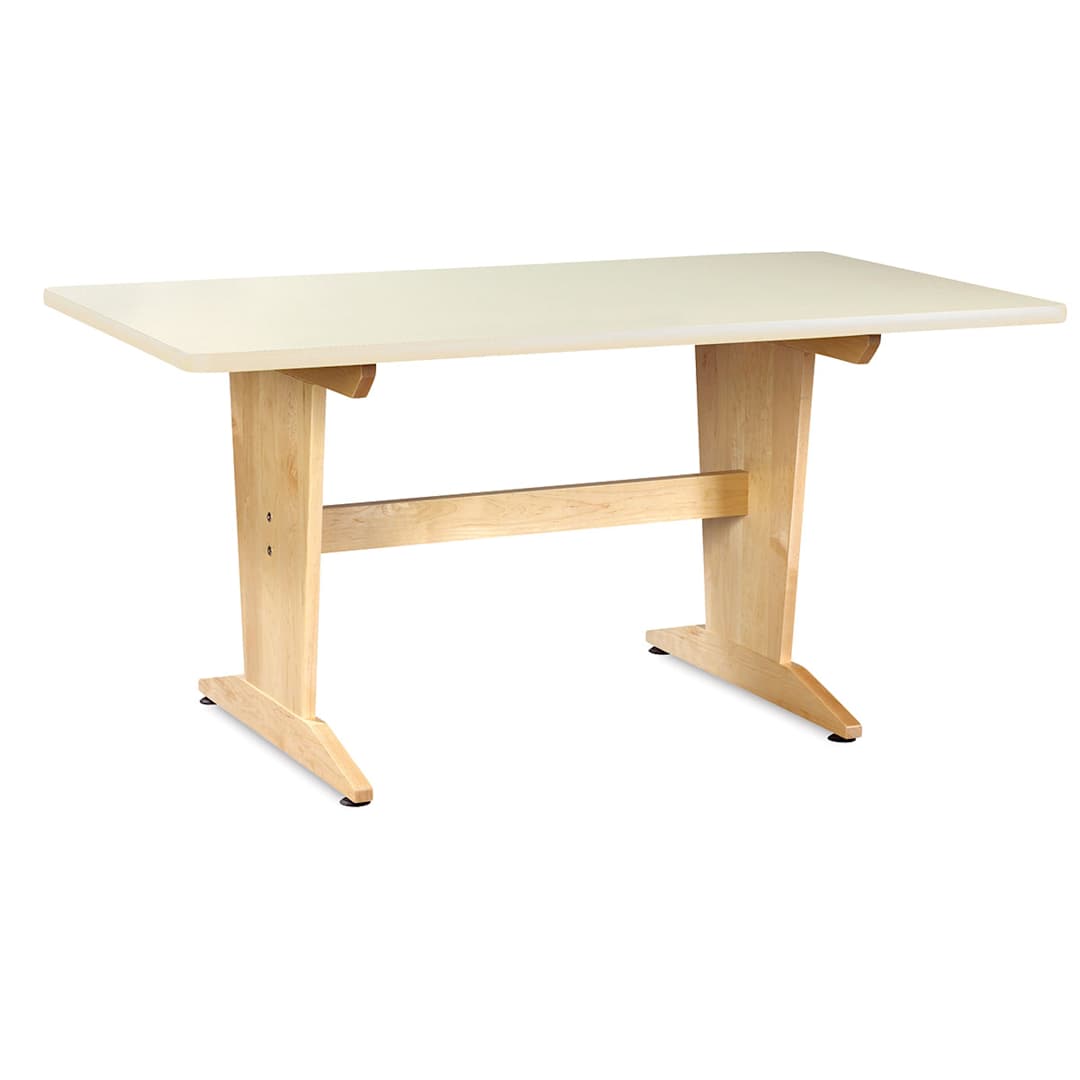 Open in modal - Diversified Spaces Planning Table - Almond Top, 26"H x 60"W x 42"D