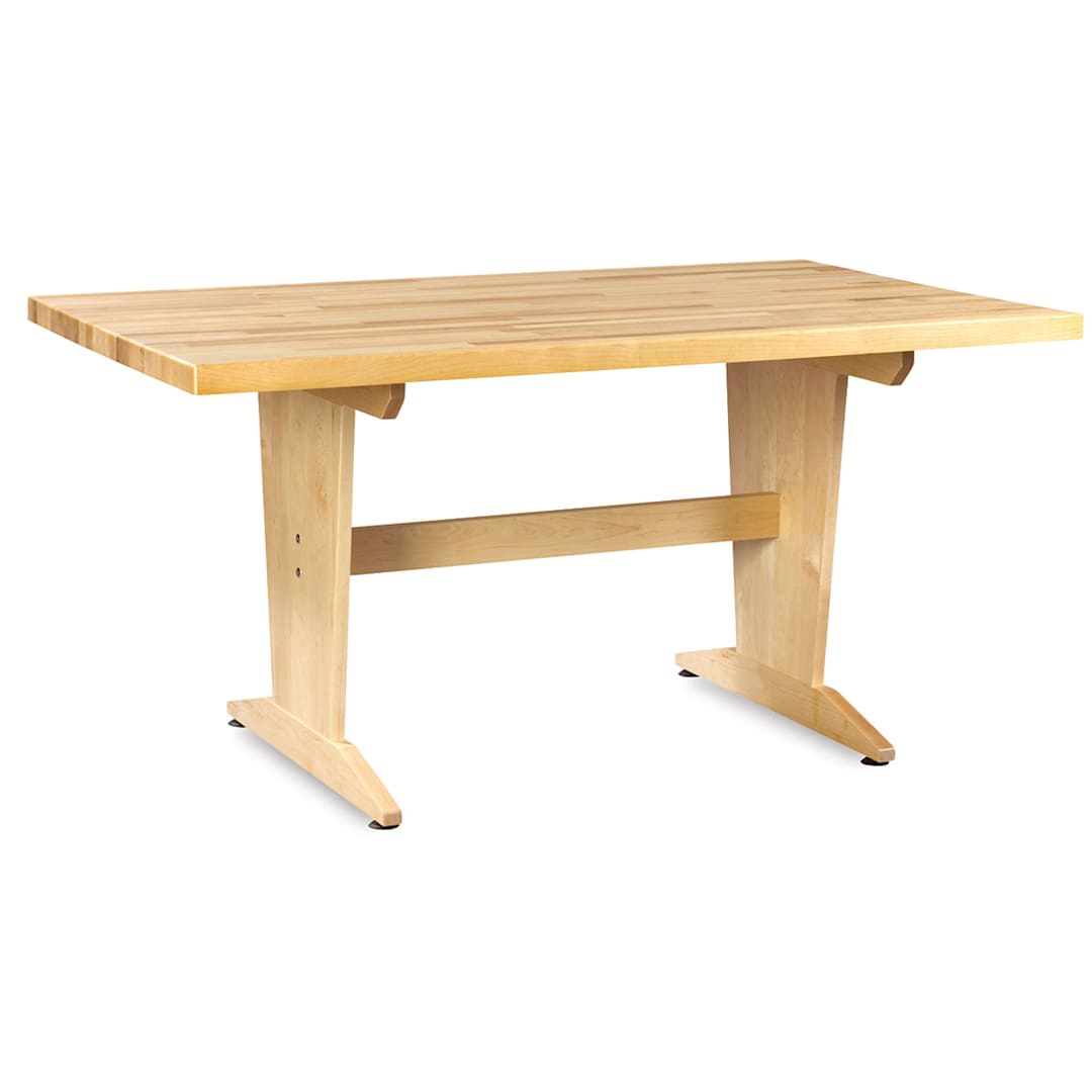 Open in modal - Diversified Spaces Planning Table - Maple Top, 26"H x 60"W x 42"D