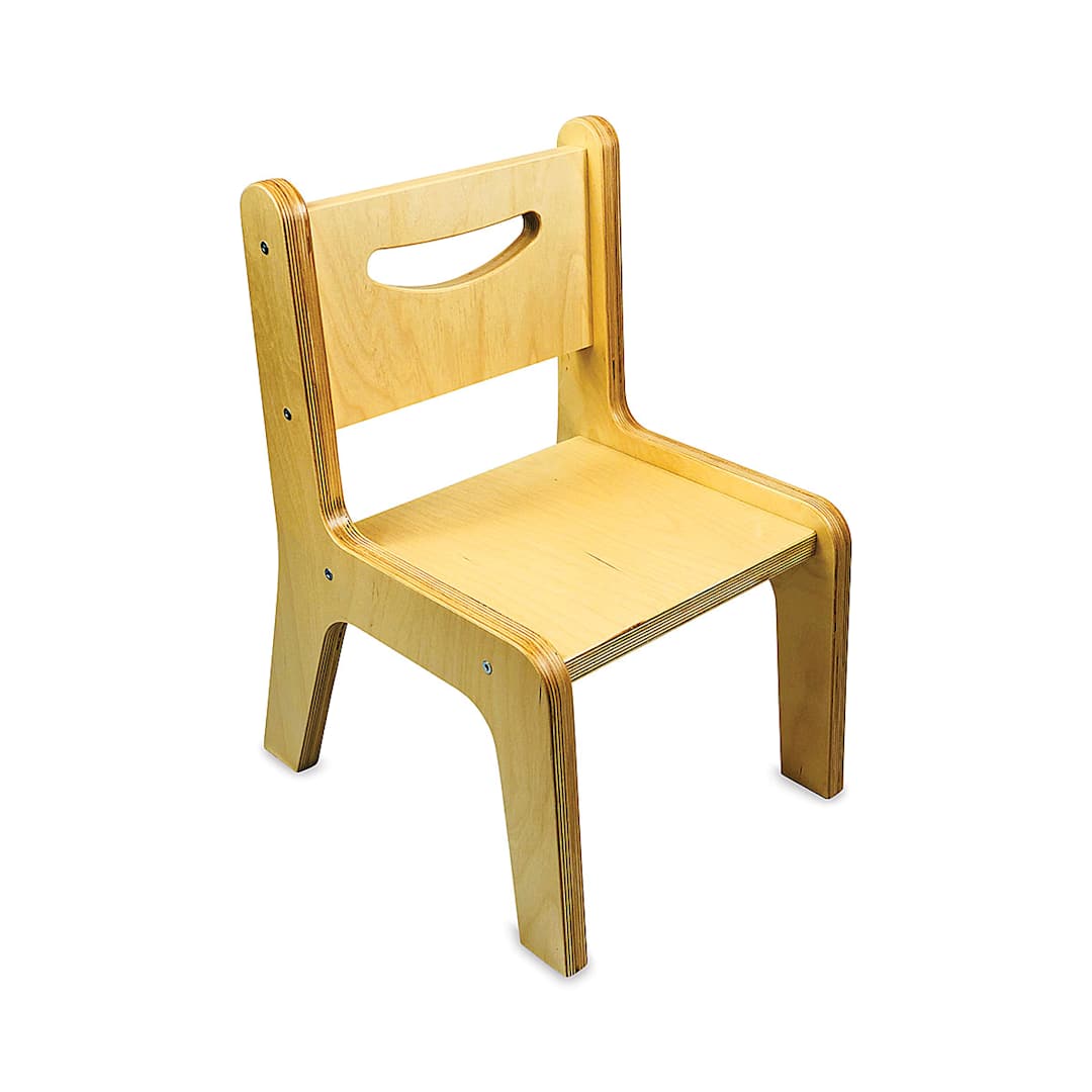 Open in modal - Whitney Brothers Plus Chair - Natural, 14"