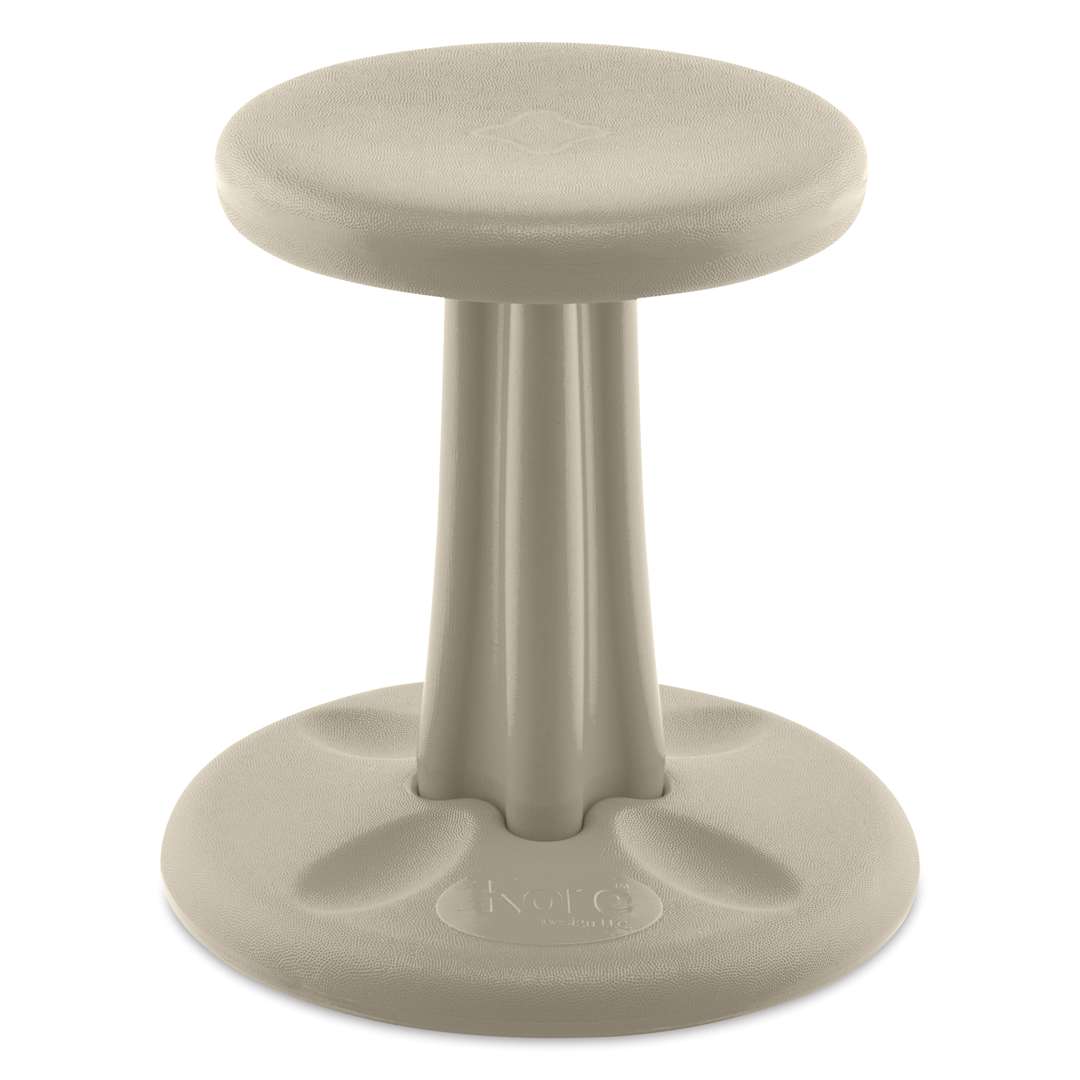 Open in modal - Kore Kids Wobble Stool - Sand Dollar, 14" Tall - out of packaging