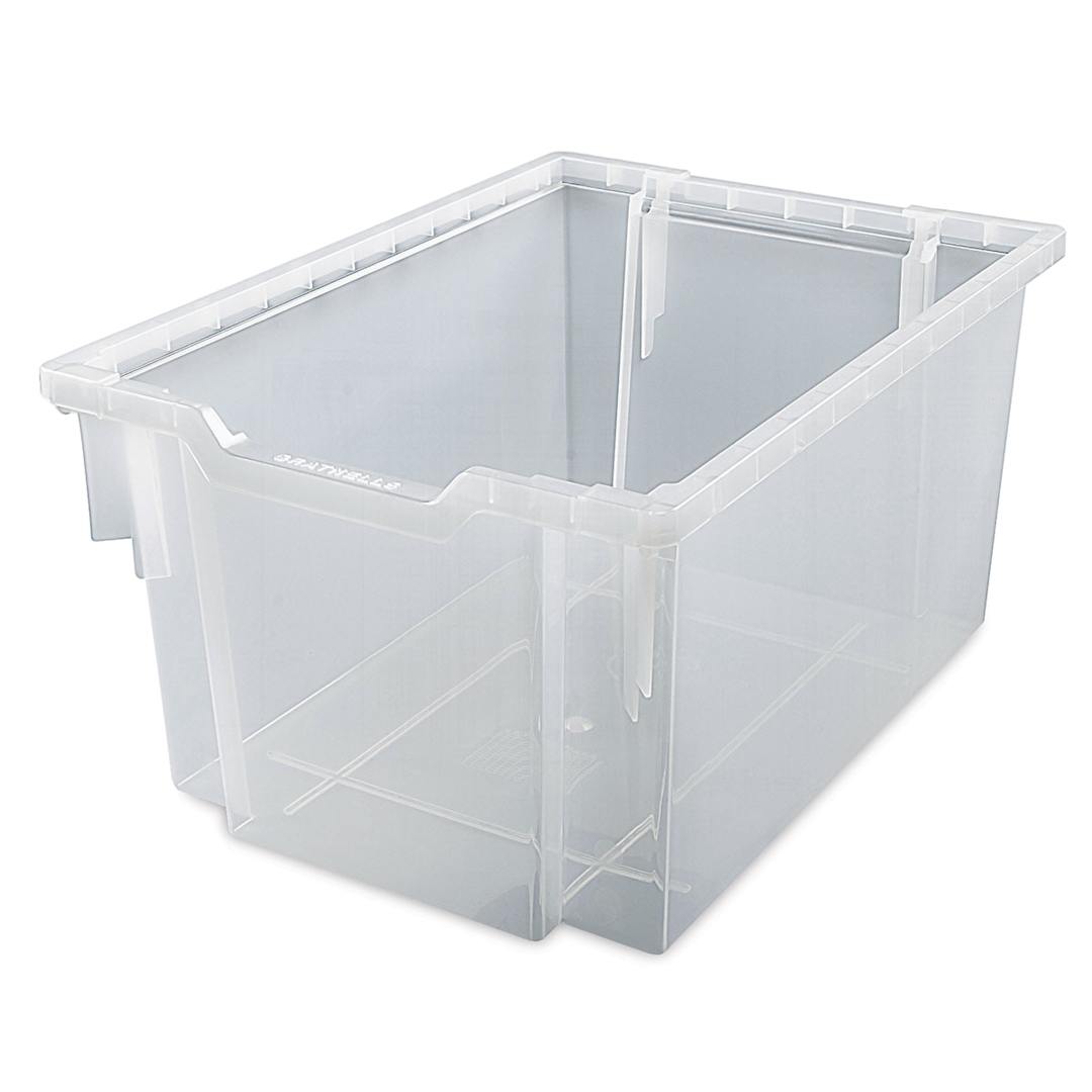 Open in modal - Gratnells Trays - Single Extra Deep Translucent F25 Tray shown