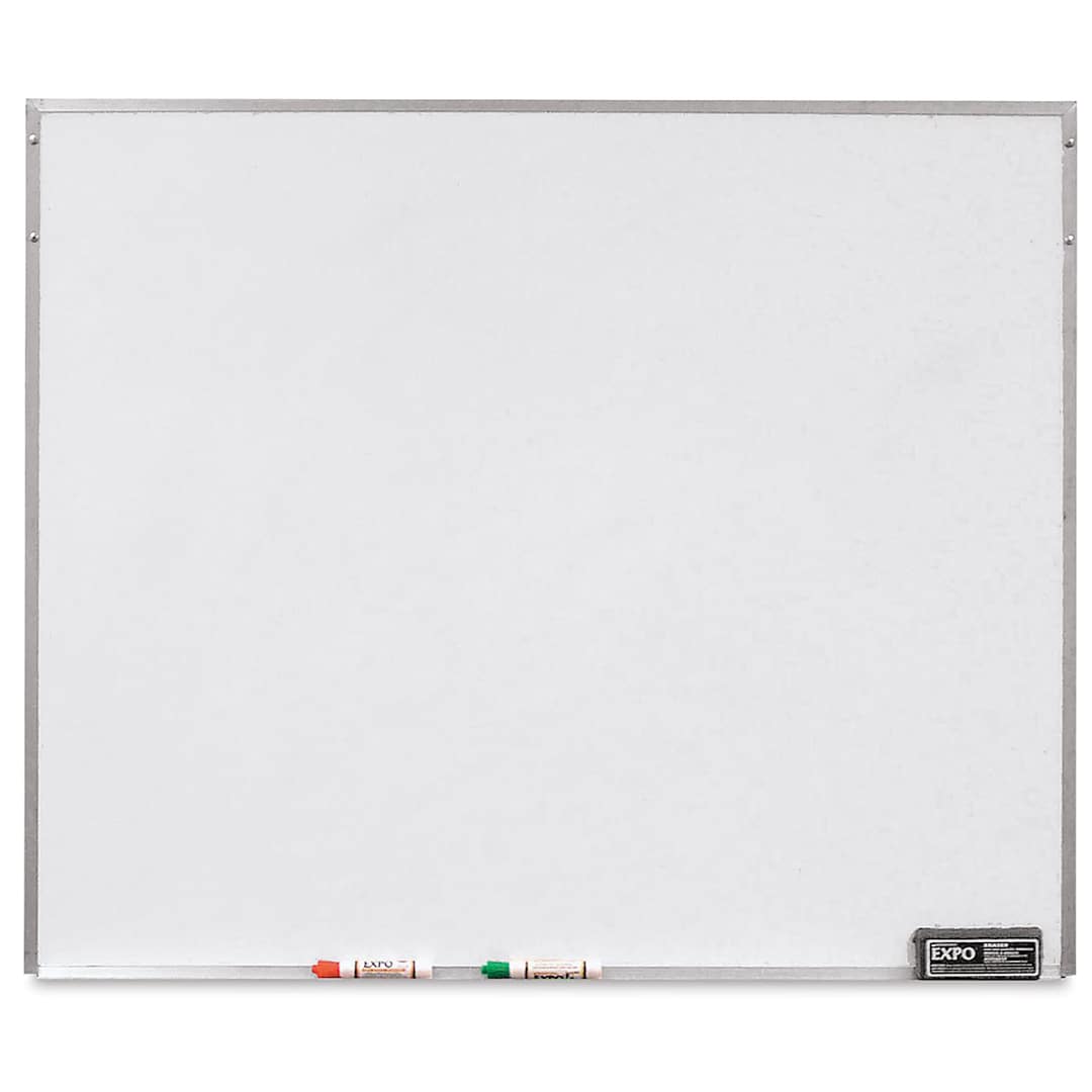 Open in modal - Screenflex Portable Dry Erase Markerboard - Front view of Markerboard
