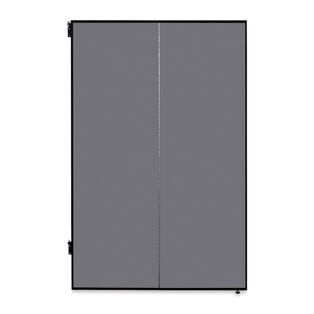 Open in modal - Screenflex Study Carrel - 2 Panel, Stone
