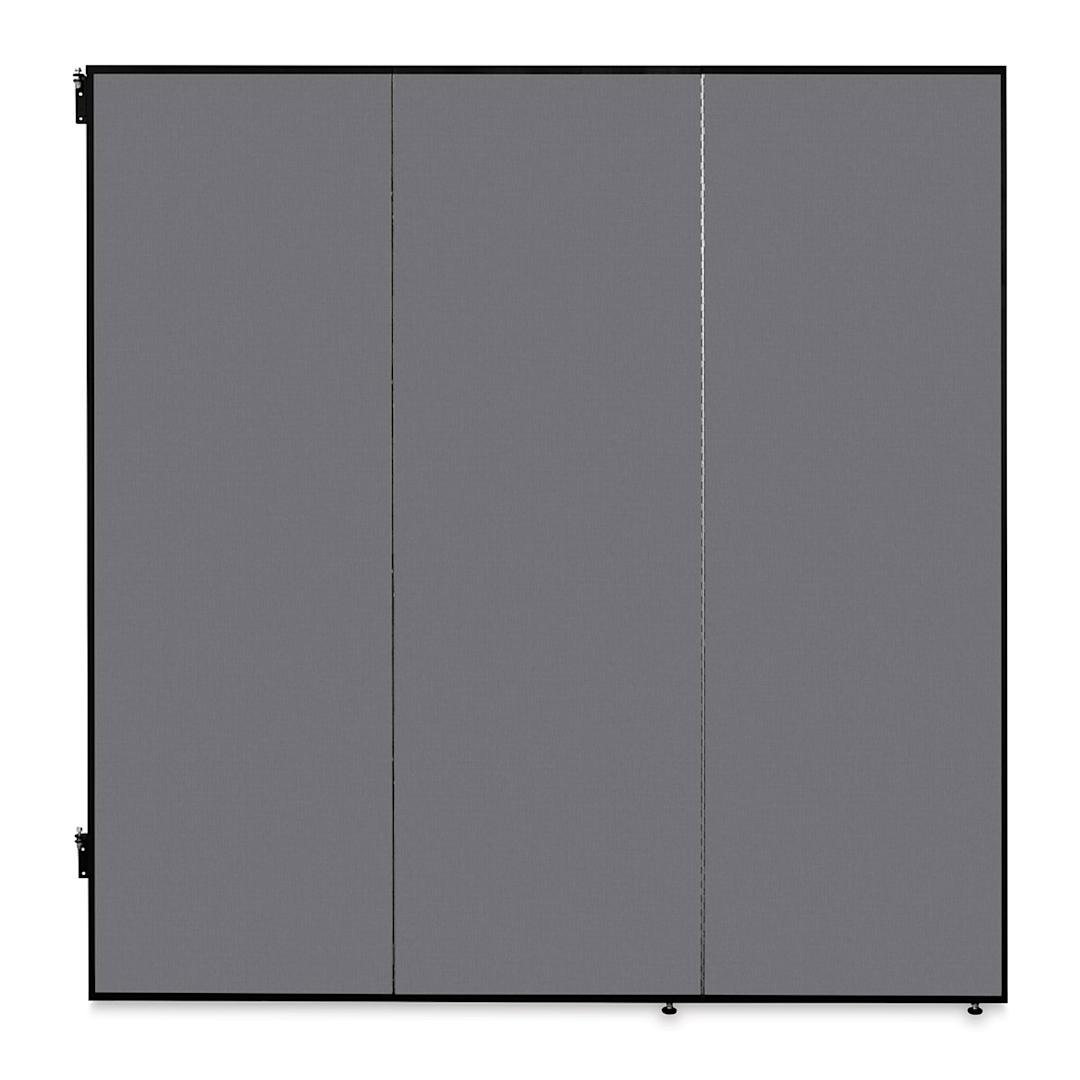 Open in modal - Screenflex Study Carrel - 3 Panel, Stone