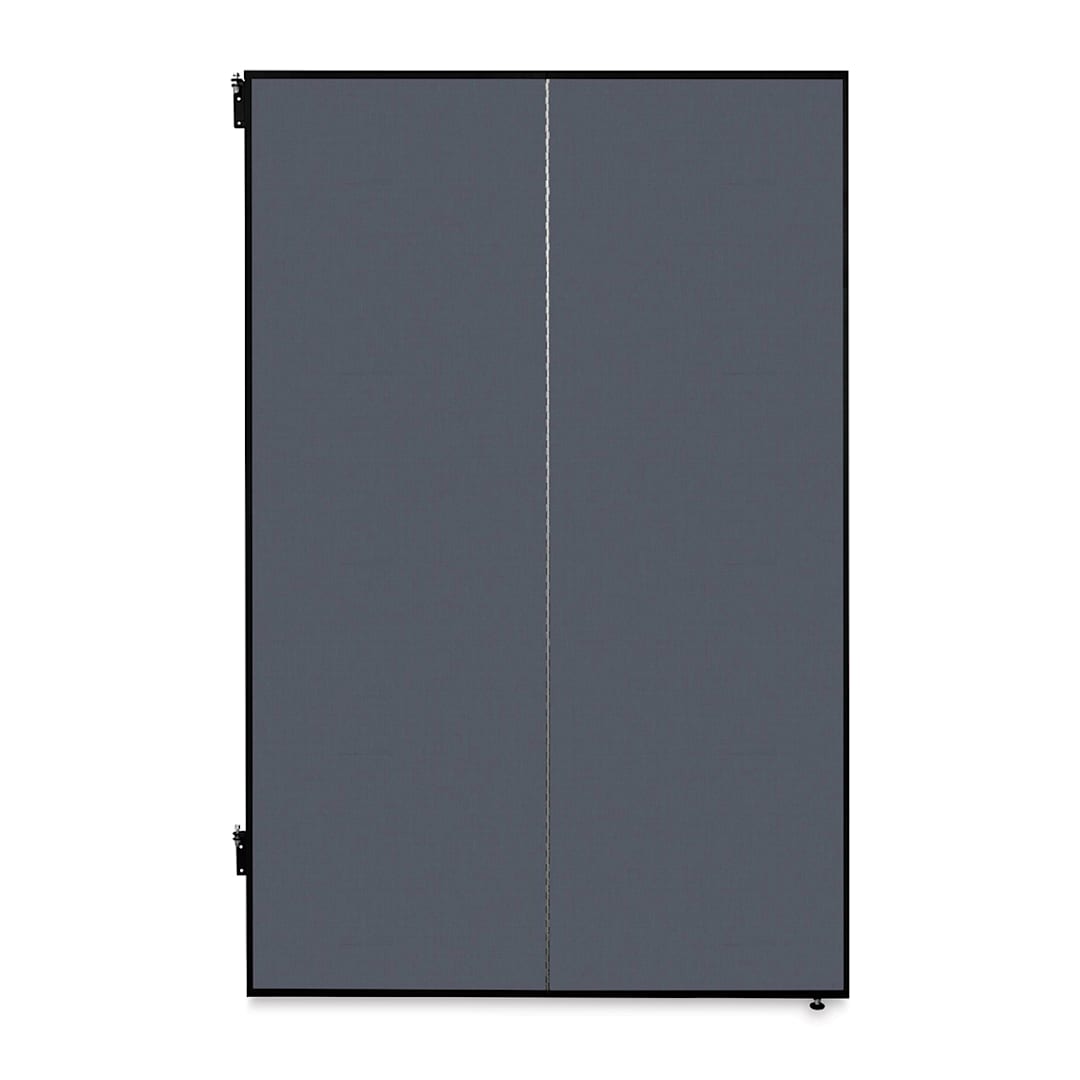 Open in modal - Screenflex Study Carrel - 2 Panel, Lake