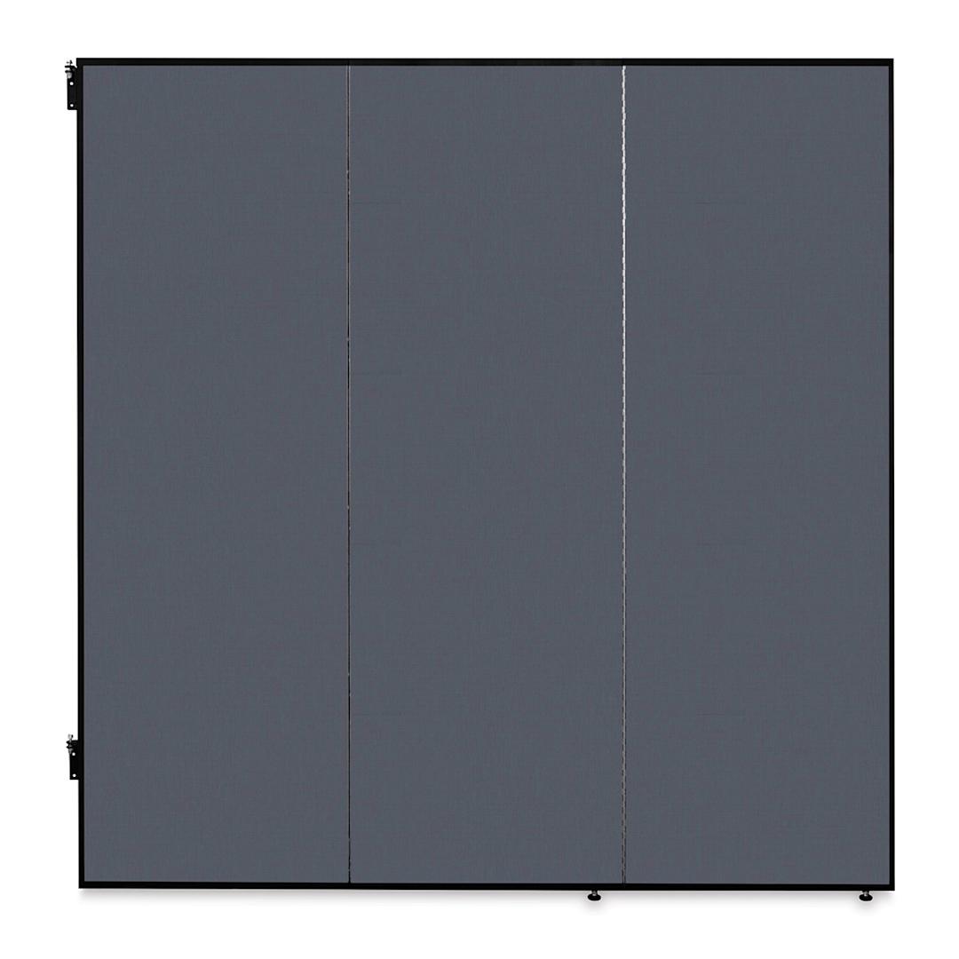 Open in modal - Screenflex Study Carrel - 3 Panel, Lake