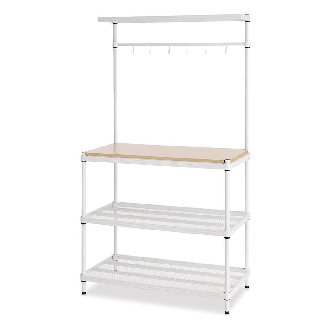 Open in modal - Design Ideas MeshWorks Utility Units - Angled view of White Unit
