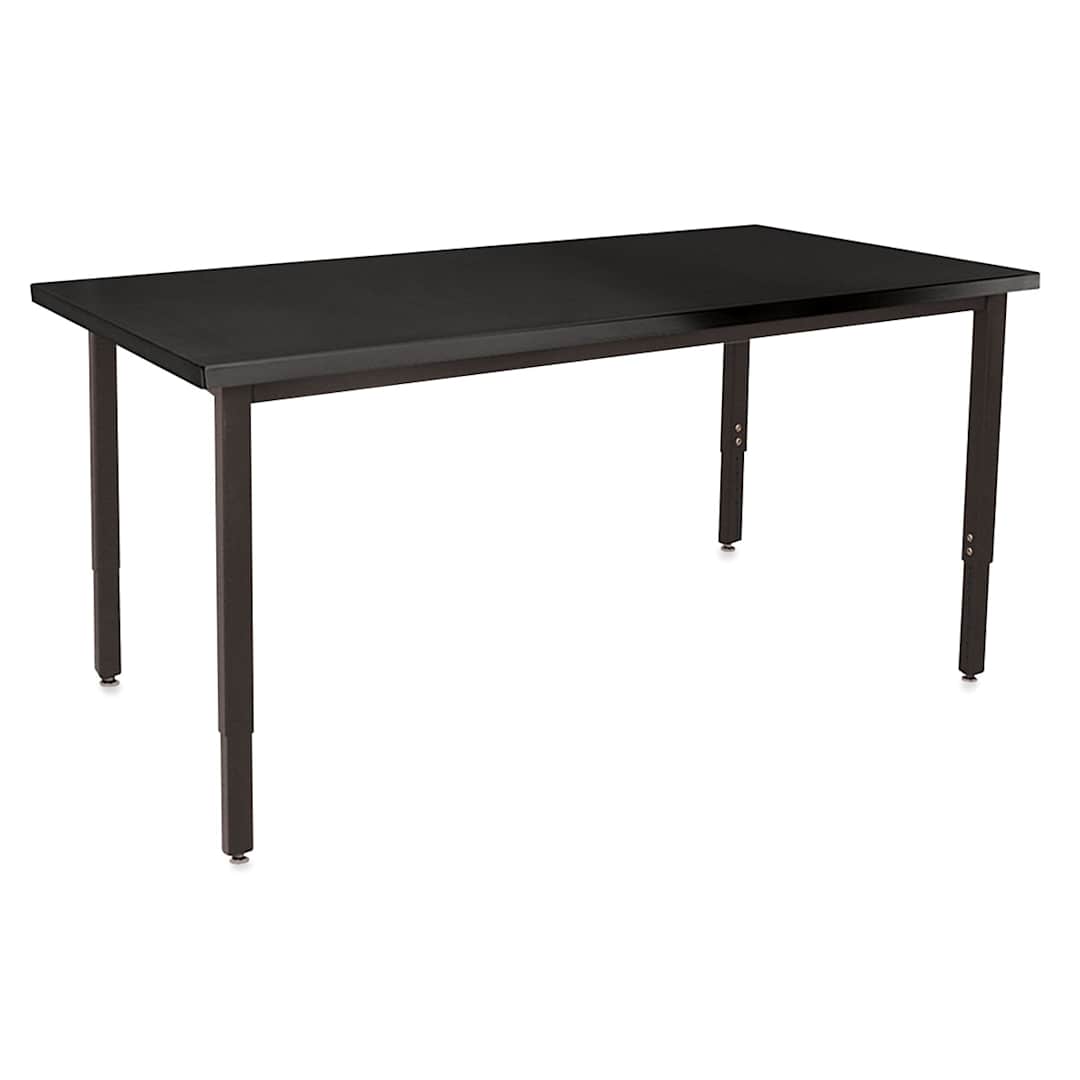 Open in modal - WB Mfg Lobo Tables - Left angle view of Chemical Resist top table
