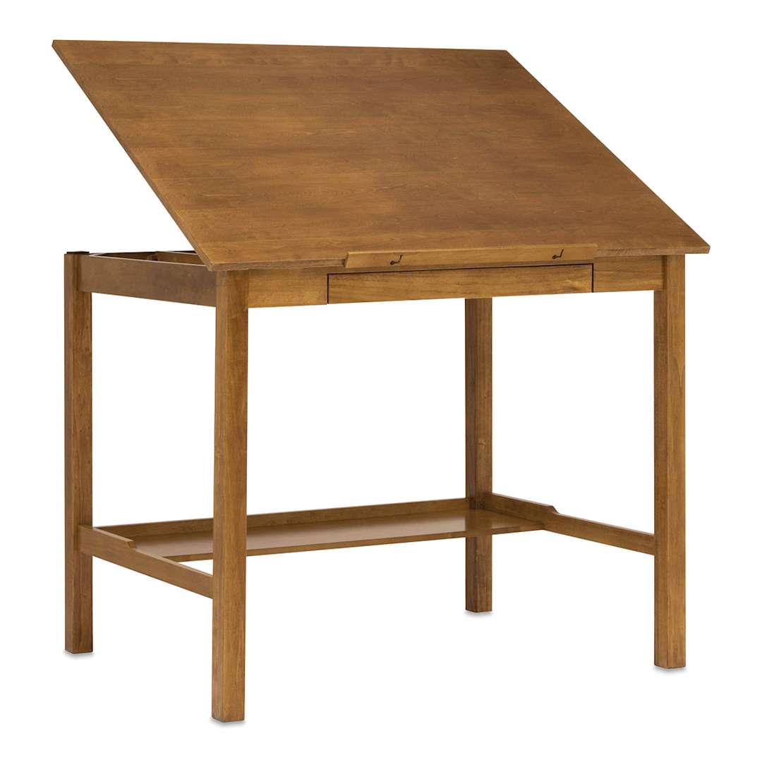 Open in modal - Studio Designs Americana II Drafting Table - Top tilted up in drafting position