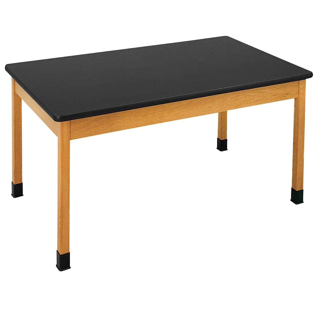 Open in modal - Diversified Spaces Plain Apron Table - ChemGuard Top, 24" x 48"