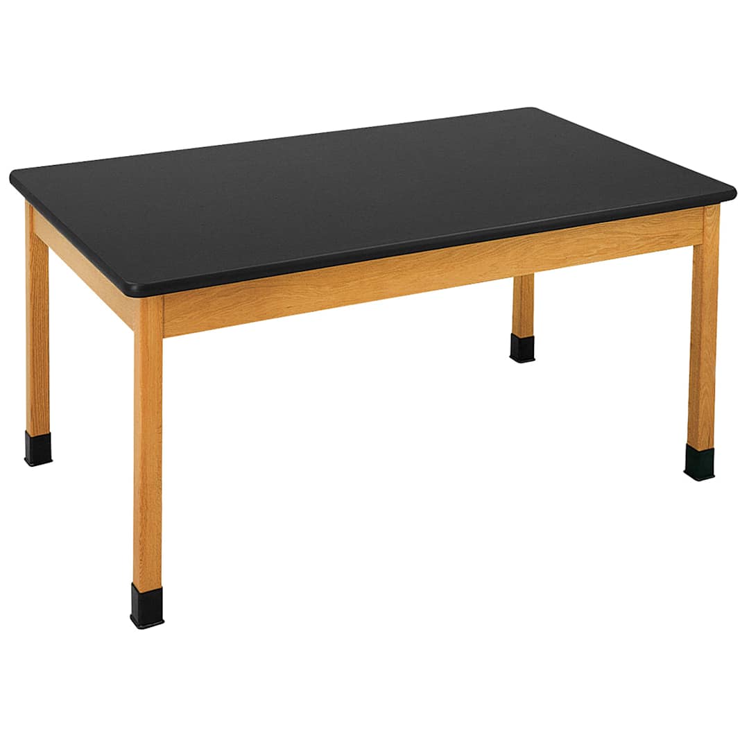 Open in modal - Diversified Spaces Plain Apron Table - ChemGuard Top, 24" x 54"