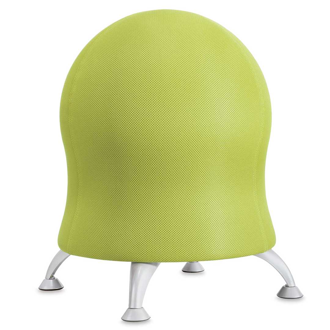 Open in modal - Safco Zenergy Ball Chairs - Front view of Grass Chair
