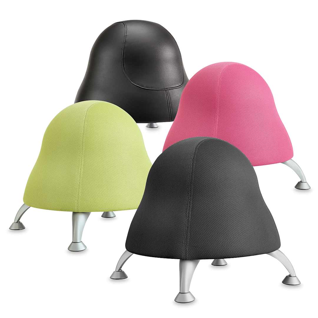 Open in modal - Safco Runtz Ball Chairs - Four chairs grouped together
