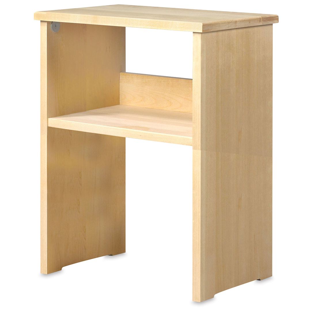 Open in modal - Diversified Spaces Art Bench - Angled view of 26" high Bench