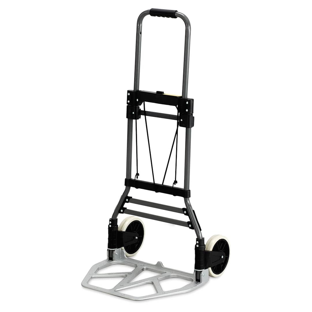 Open in modal - Safco Stow Away Collapsible Hand Truck, fully extended