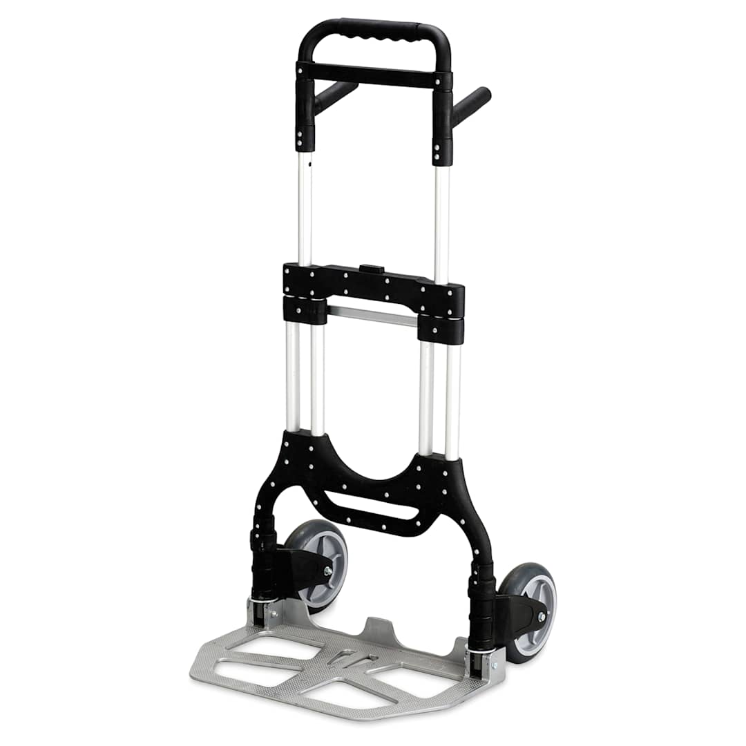 Open in modal - Safco Stow Away Heavy Duty Hand Truck - Black