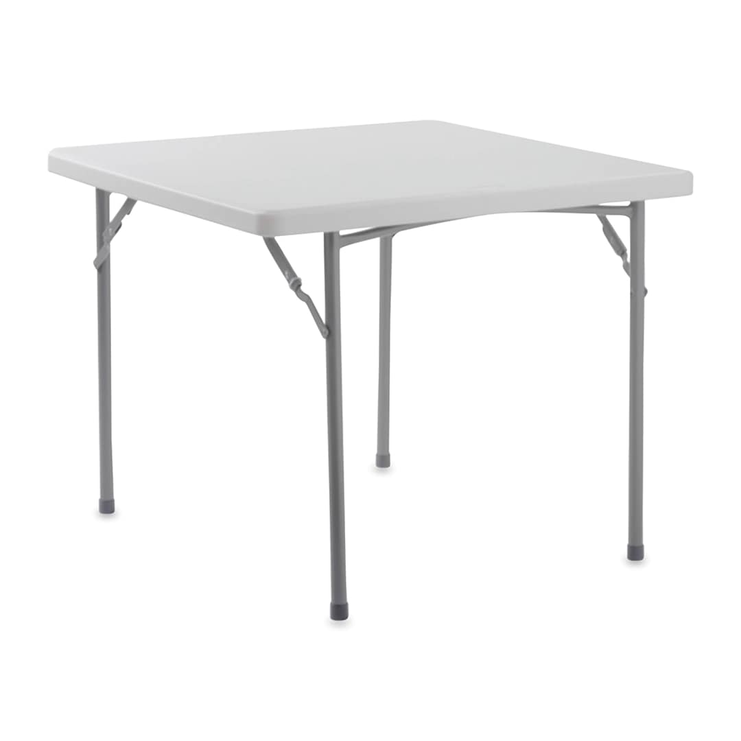 Open in modal - Folding Tables - Front view of Square Table