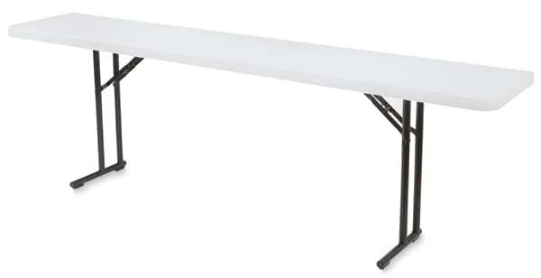 Open in modal - Folding Seminar Table - Right angled view of Table