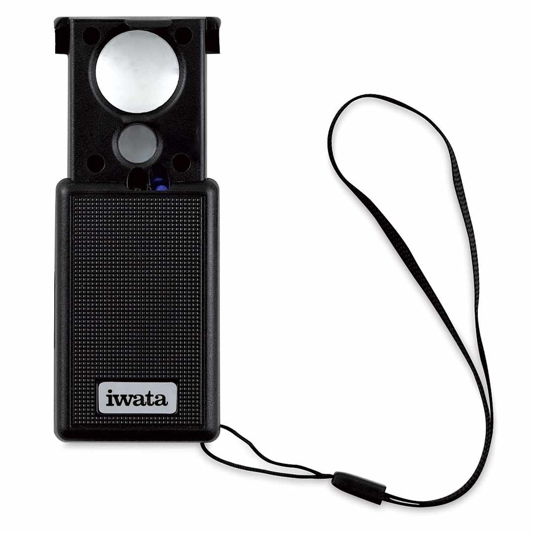 Open in modal - Iwata LED Light and Magnifier - Shown upright
