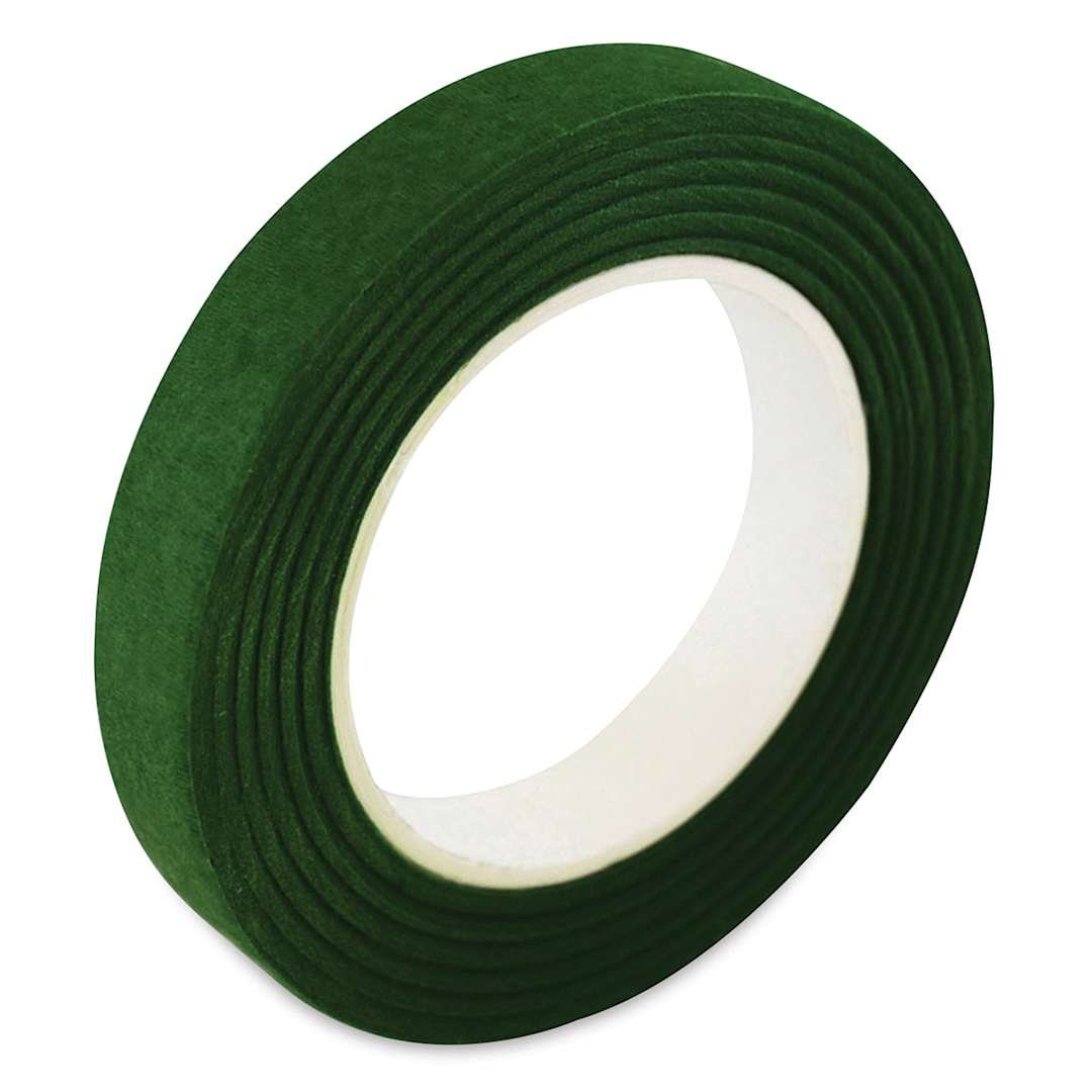 Open in modal - Craft Decor Floral Tape - Green, 60 ft (Out of packaging)