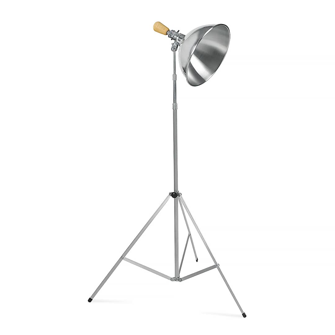 Open in modal - Aluminum Light Stand (without Bulb)