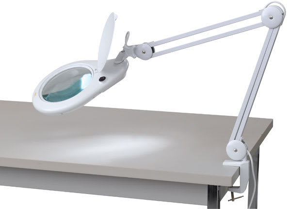 Open in modal - Magnifier Clamp Lamp