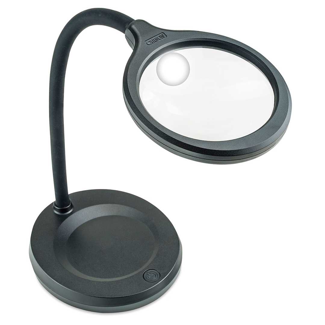 Open in modal - Carson DeskBrite 300 LED Magnifier