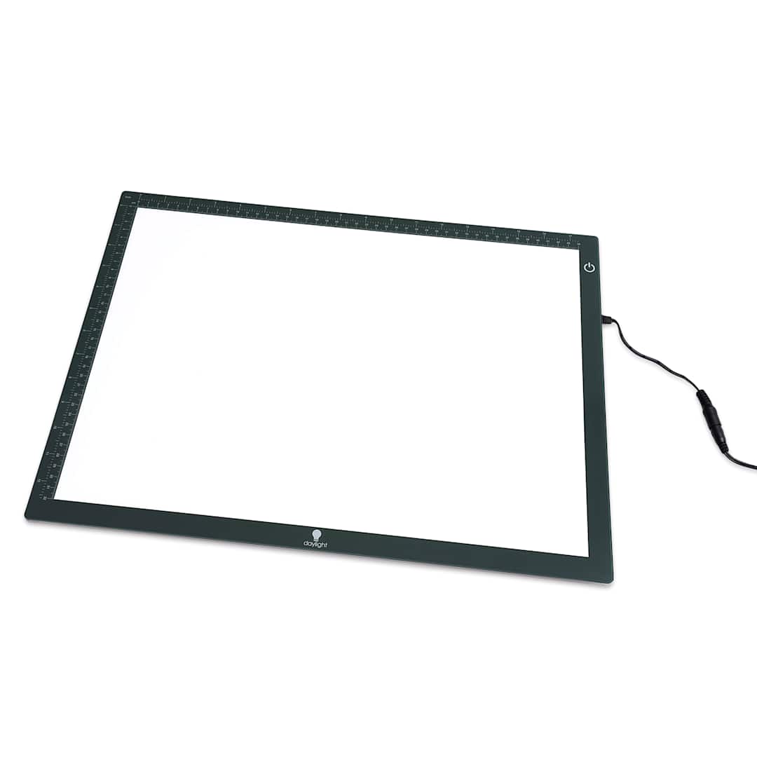 Open in modal - Daylight Wafer 2 LED Light Box - 12-3/5" x 17-3/10", Dimmable