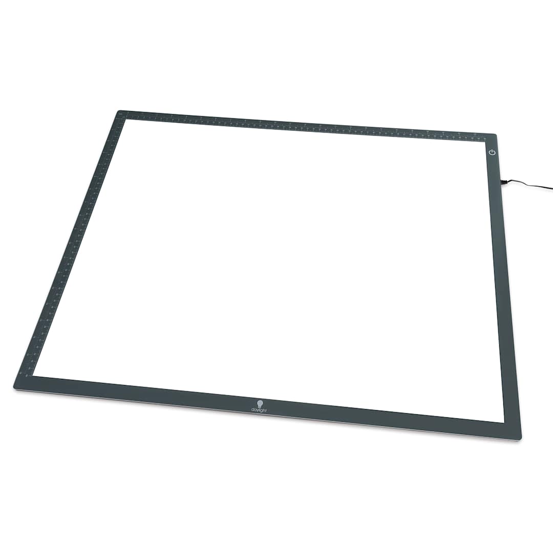 Open in modal - Daylight Wafer 3 LED Light Box - 18-1/10" x 23-3/5", Dimmable