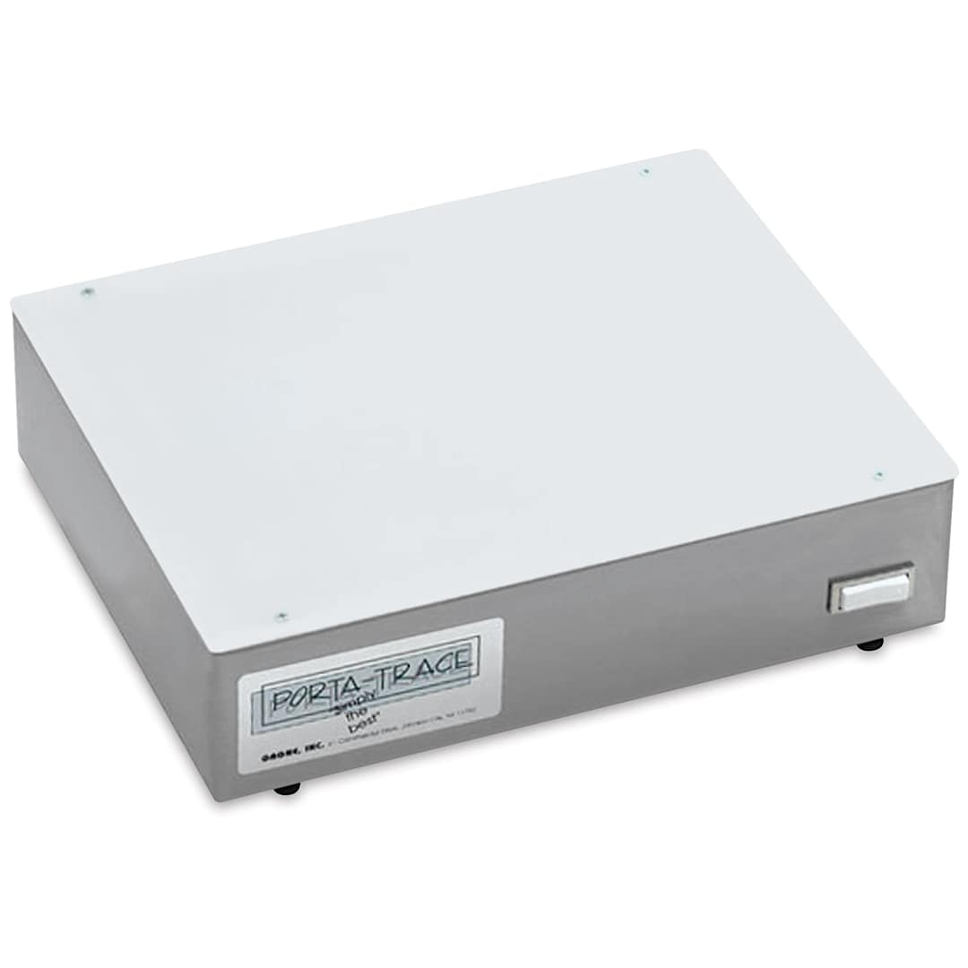 Open in modal - Gagne Porta-Trace LED Light Box - 10" x 12", 8 LED Modules, Stainless Steel Frame