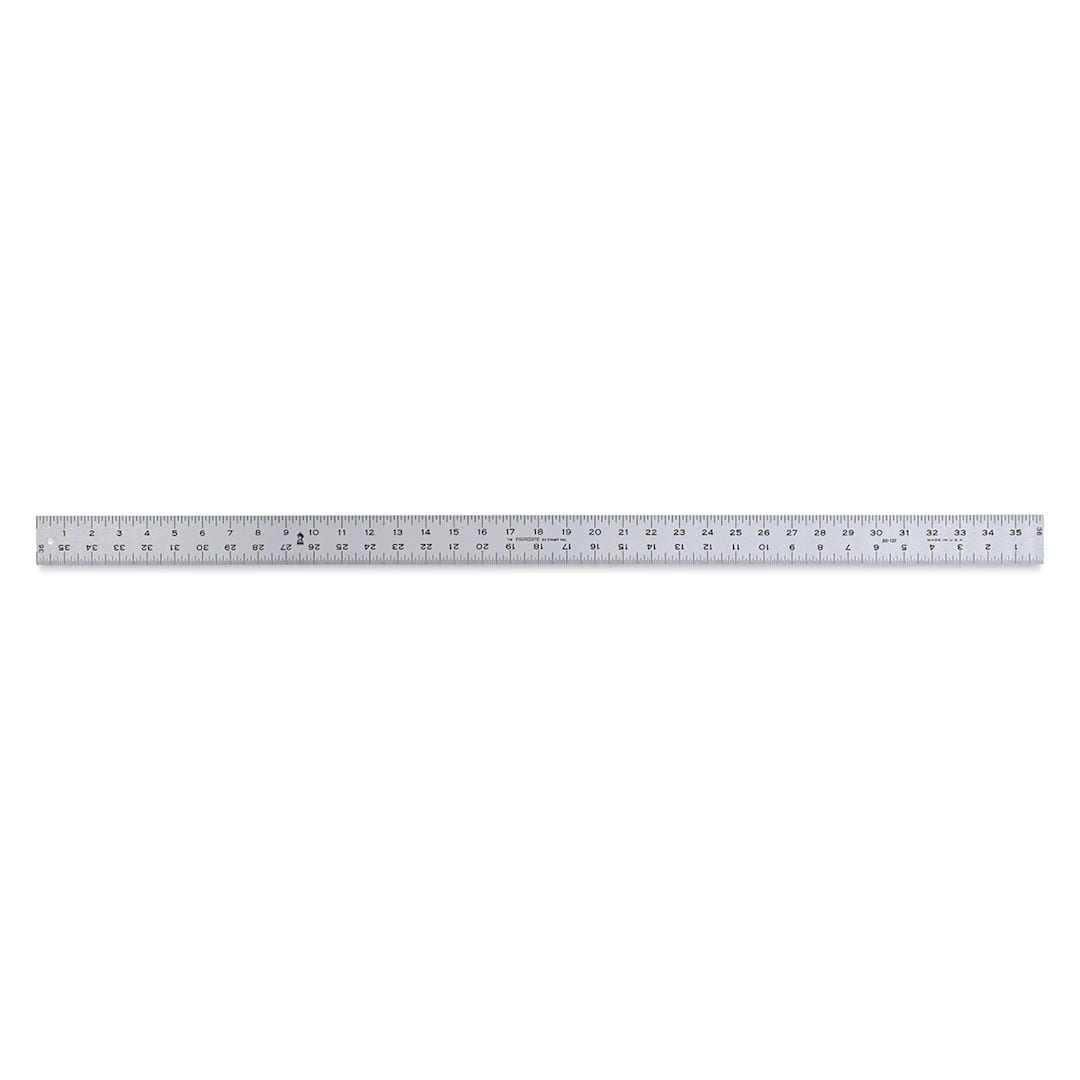 Open in modal - Fairgate Aluminum Straight Edge Ruler - 36"