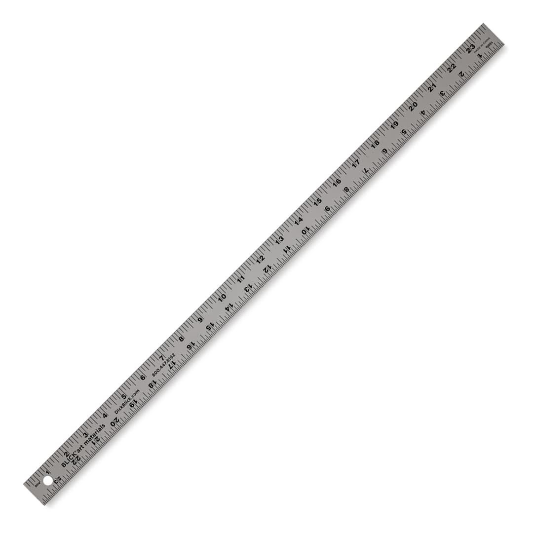 Open in modal - Blick Aluminum Ruler - 24"