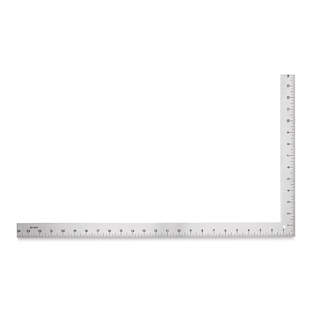 Open in modal - Fairgate Designer L-Square - Aluminum, Metric, 24" x 14"