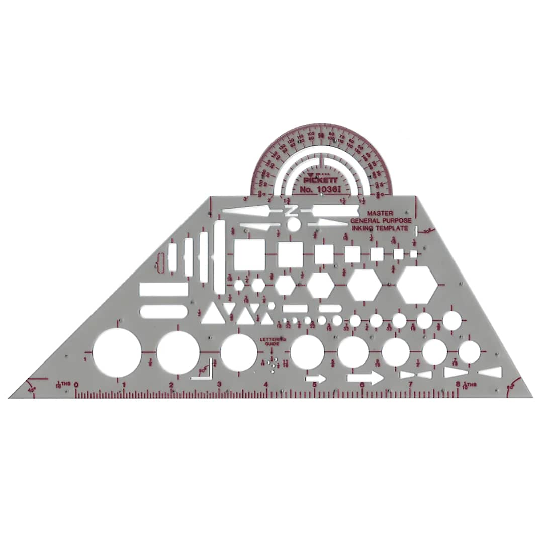 Open in modal - Chartpak Templates 1036I Master General