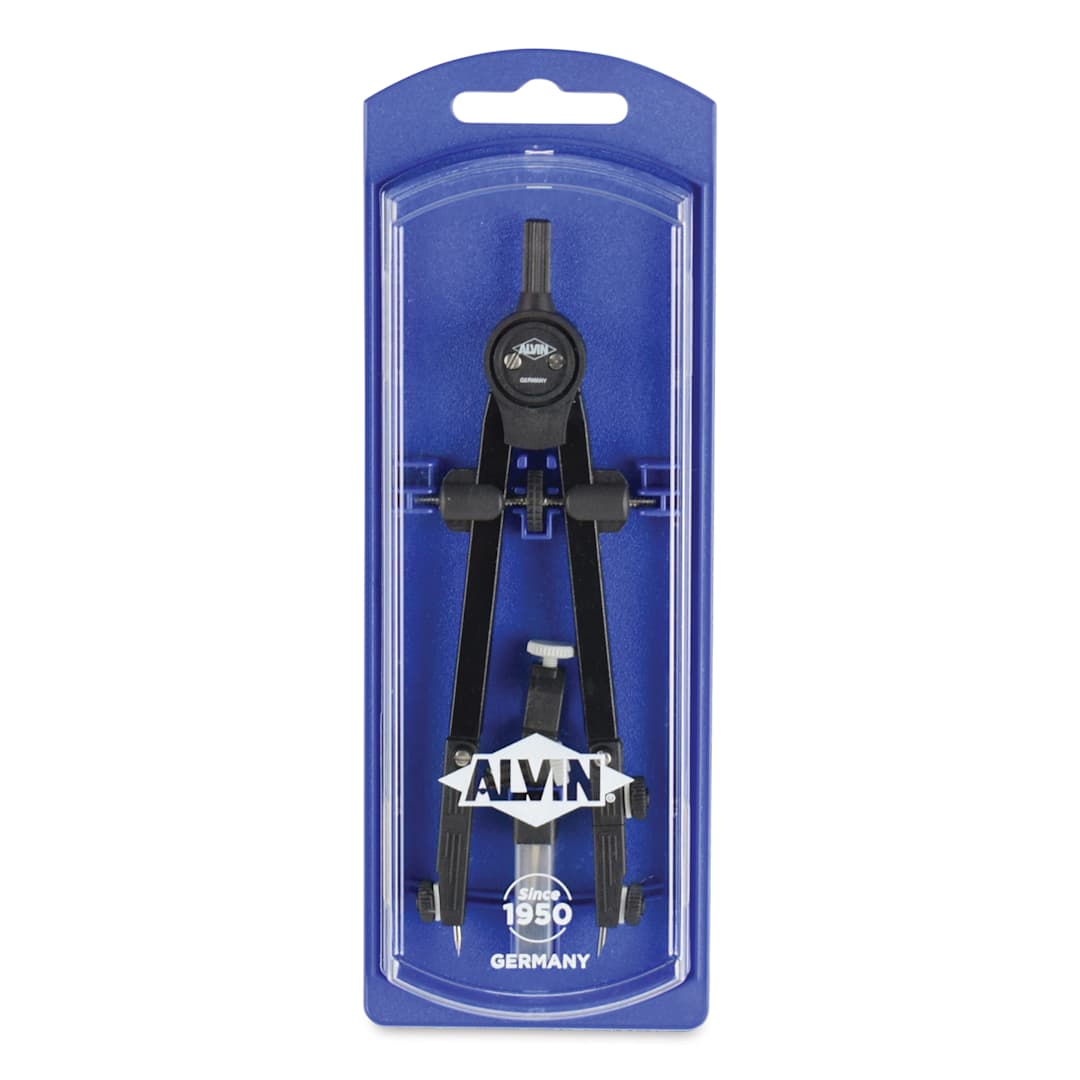 Open in modal - Alvin Introductory Bow Compass with Universal Adapter (in package)